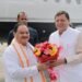 हरिद्वार दौरे पर भाजपा के राष्ट्रीय अध्यक्ष जेपी नड्डा,मुख्यमंत्री पुष्कर सिंह धामी ने किया स्वागत