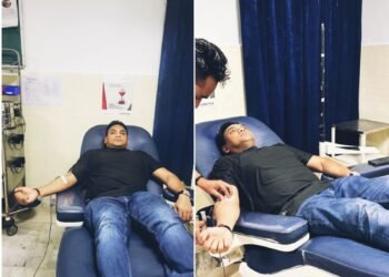 स्वास्थ्य सचिव डॉ आर राजेश कुमार ने रक्तदान कर पेश की नई मिशाल