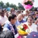 दून पहुंचने पर सीएम का जोरदार स्वागत