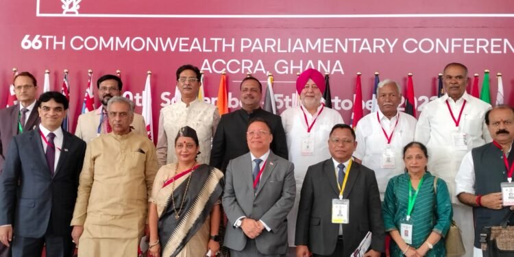 66वें राष्ट्रमंडल संसदीय संघ (सीपीए) सम्मेलन के उद्घाटन समारोह में उत्तराखंड विधानसभा अध्यक्ष ऋतु खण्डूडी भूषण ने प्रतिभाग कर देश का प्रतिनिधित्व किया
