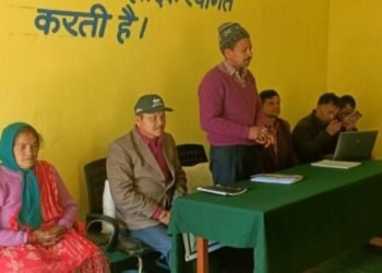 चमोली : ग्वाड़ ग्राम सभा के ग्रामीणों ने तैयार की ईको विकास समिति की पंचवर्षीय योजना का प्लान   