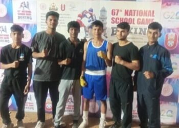 स्कूल नेशनल बॉक्सिंग चैंपियनशिप में विशाल थापा ने जीता स्वर्ण पदक