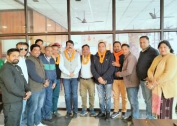 देवभूमि प्रेस क्लब एसोसिएशन बहादराबाद के निर्विरोध अध्यक्ष बनें डॉ. अर्जुन नागयान