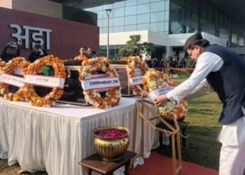 कोटद्वार : शहीद गौतम को अंतिम सलामी देने उमड़ा जन सैलाब, मार्च में होनी थी शादी