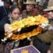 विधानसभा अध्यक्ष ने शहीद गौतम के पार्थिव शरीर पर पुष्प चक्र अर्पित कर दी श्रद्धांजलि