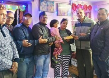 चार वर्षीय बेटी शुभ्रा की मदद में गेप्स ने की पहल