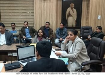 डीएम सोनिका ने की सीएम हेल्पलाईन की समीक्षा, अधिकारियों को सीएम हेल्पलाईन पर प्राप्त शिकायत का समयबद्ध निस्तारण करने के दिए निर्देश