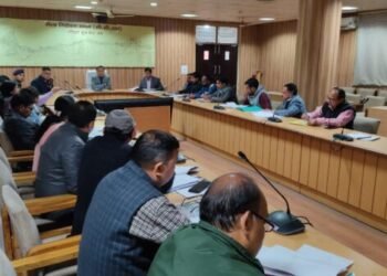 डीएम धीराज सिंह गर्ब्याल की अध्यक्षता में जिला गंगा संरक्षण समिति की एक बैठक आयोजित, दिए आवश्यक दिशा निर्देश