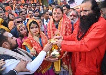 हर की पौड़ी से अयोध्या के लिए भेजा गया गंगाजल