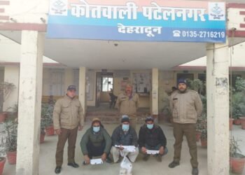 अवैध पशु कटान करने वालों पर दून  पुलिस की कार्यवाही