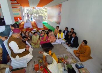 टिहरी लोकसभा के तहत भाजपा के चुनावी कार्यालय का उद्घाटन,Doon one complex में खुला कार्यालय