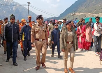 पुलिस महानिदेशक उत्तराखण्ड अभिनव कुमार पहुंचे केदारनाथ धाम, सुरक्षा व्यवस्थाओं और यात्रा व्यवस्थाओं का जायजा लेकर दिए आवश्यक दिशा-निर्देश