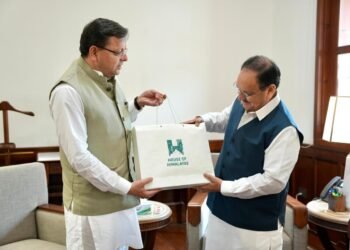 CM धामी ने राष्ट्रीय अध्यक्ष जेपी नड्डा से मुलाकात की