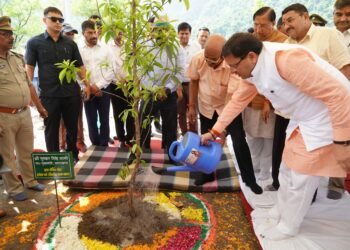उत्तराखंड में धूमधाम से मनाया गया हरेला पर्व,प्रदेश भर में लगे लाखों पौधे,CM धामी ने भी किया वृक्षारोपण रोपण