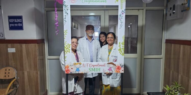 श्री महंत इन्दिरेश अस्पताल में धूमधाम से मनाया गया विश्व आईवीएफ दिवस
