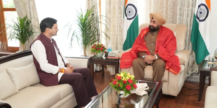 राज्यपाल से मिले बीकेटीसी अध्यक्ष अजेंद्र अजय