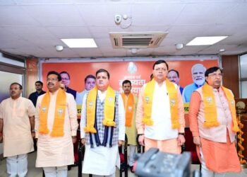 बीजेपी का संगठन पर्व सदस्यता अभियान शुरू,सीएम धामी ने कराया   सदस्यता का नवीनीकरण