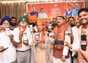 कैबिनेट मंत्री रेखा आर्या ने काशीपुर में बीजेपी के सदस्यता अभियान को आगे बढ़ाया, कहा – पार्टी का सदस्यता अभियान बनाएगा नए कीर्तिमान