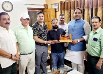 बीजेपी महानगर अध्यक्ष सिद्धार्थ उमेश अग्रवाल ने शक्ति केंद्र संयोजक मिलन कार्यक्रम पूरा किया