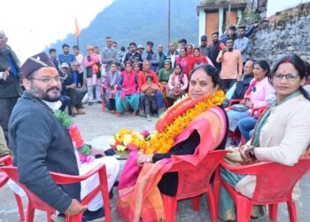 केदारनाथ में फिर मिलेगा जनता का आशीर्वाद आशा नौटियाल,खिलेगा कमल का फूल