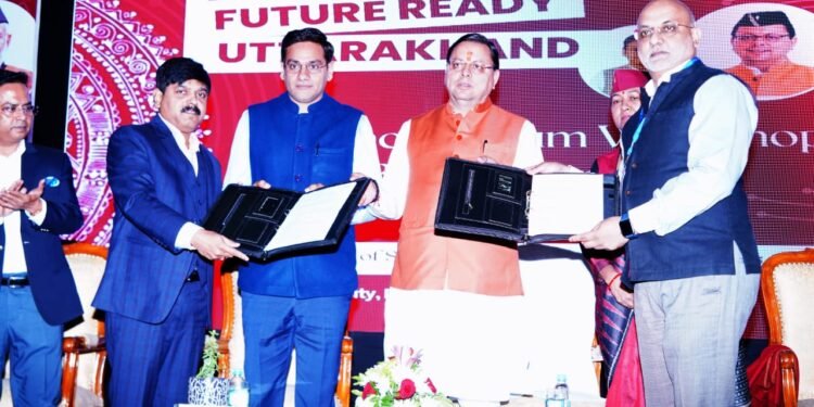 मुख्यमंत्री ने किया कौशल विकास एवं रोजगार कॉन्क्लेव का शुभारंभ,कौशल विकास मंत्री सौरभ बहुगुणा भी रहे मौजूद