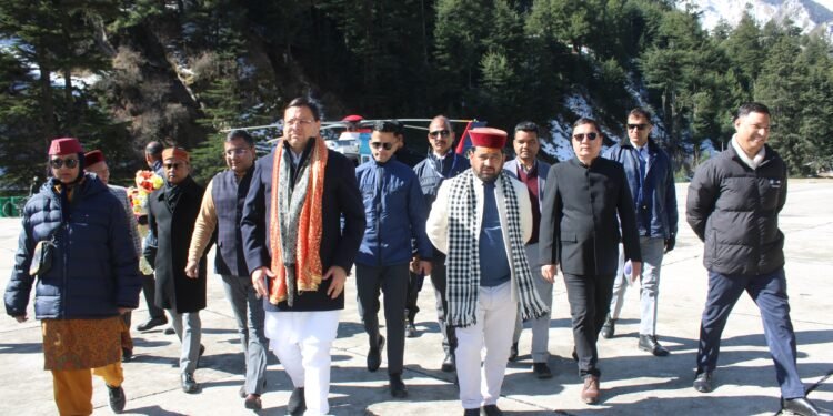 मुख्यमंत्री ने कहा प्रधानमंत्री के हर्षिल-मुखवा क्षेत्र में आगमन से उत्तराखंड में शीतकालीन पर्यटन को पंख लगेंगे