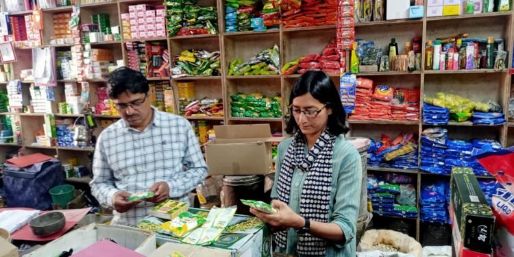 नवरात्रि में अष्टमी के दिन भी जारी रहा एफडीए का राज्यव्यापी अभियान।