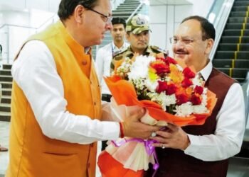 ऋषिकेश एम्स के पांचवें दीक्षांत समारोह में पहुंचे सीएम धामी