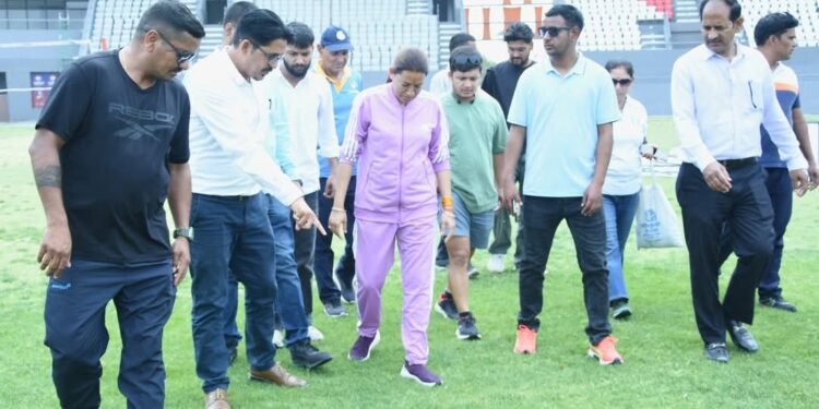 राष्ट्रीय अंतरराष्ट्रीय प्रतियोगिताओं के लिए खेल ढांचा तैयार रखें : रेखा आर्या