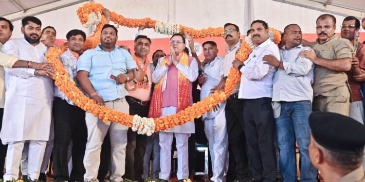 समान नागरिक संहिता कानून लागू करने पर विधान सभा मंगलोर में आयोजित की गई धन्यवाद रैली