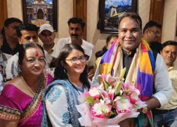 भा.ज.पा. महानगर अध्यक्ष सिद्धार्थ अग्रवाल के जन्मदिवस पर शुभकामनाओं का तांता