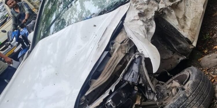 देहरादून में तेज रफ्तार का कहर,01 की मौत….गाड़ी के उड़े परखच्चे…