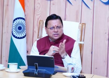 सरकारी भूमि में अतिक्रमण न हो इसके लिए मजबूत मैकेनिज्म बनाया जाय: मुख्यमंत्री