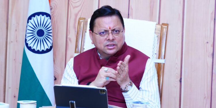 सरकारी भूमि में अतिक्रमण न हो इसके लिए मजबूत मैकेनिज्म बनाया जाय: मुख्यमंत्री