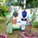 मुख्यमंत्री ने एक पेड़ मां के नाम अभियान के अन्तर्गत अपनी माताजी के साथ किया पौधारोपण