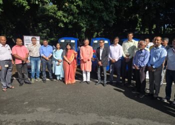 ओ०एन०जी०सी ने निगम को दिए तीन इलेक्ट्रॉनिक लोडर