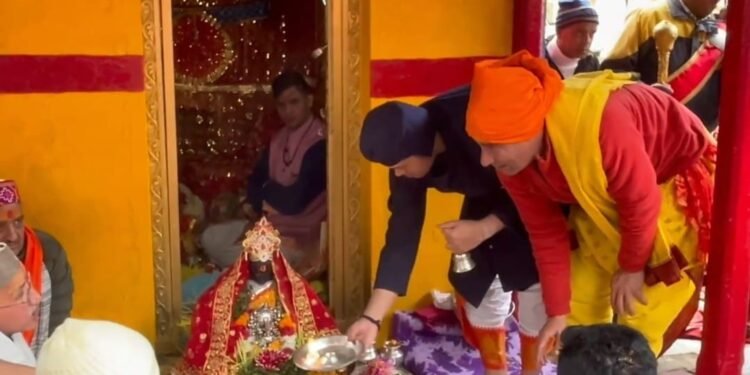 श्री बदरीनाथ धाम में धूमधाम से मनाया गया माता मूर्ति उत्सव