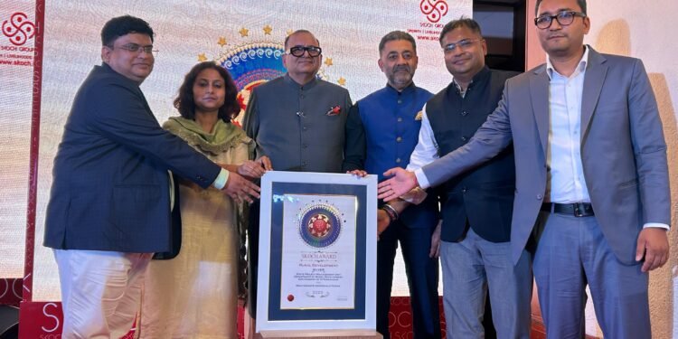 ग्राम्य विकास विभाग, हाउस ऑफ हिमालयाज तथा मुख्यमंत्री उद्यमशाला योजना में उत्कृष्ट प्रदर्शन के लिये मिले दो प्रतिष्ठित स्कॉच अवार्ड