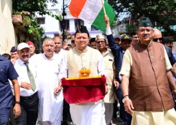 मुख्यमंत्री ने किया शहीद सम्मान यात्रा 2 का शुभारम्भ