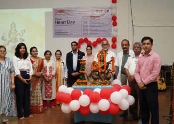विश्व हृदय दिवस के अवसर पर रंगारंग व शैक्षणिक कार्यक्रम का आयोजन