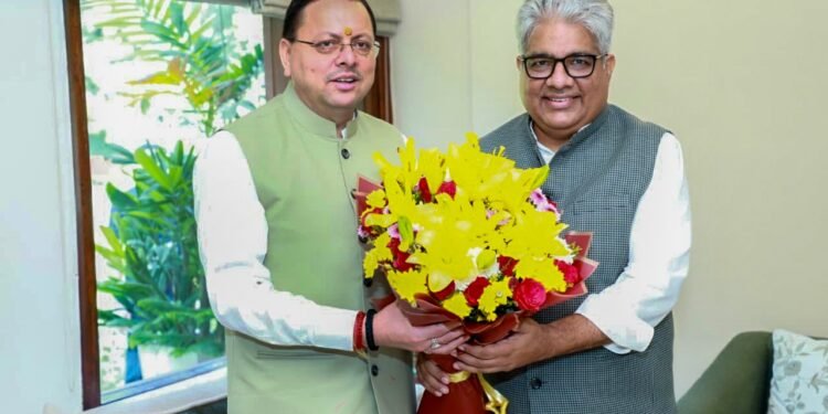 मुख्यमंत्री पुष्कर सिंह धामी ने केंद्रीय वन, पर्यावरण एवं जलवायु परिवर्तन मंत्री भूपेंद्र यादव से भेंट की