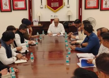 राष्ट्रपति की प्रस्तावित दून यात्रा को लेकर राष्ट्रपति सचिवालय के अतिरिक्त सचिव ने देहरादून में अधिकारियों की बैठक ली