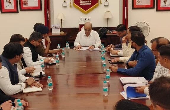 राष्ट्रपति की प्रस्तावित दून यात्रा को लेकर राष्ट्रपति सचिवालय के अतिरिक्त सचिव ने देहरादून में अधिकारियों की बैठक ली