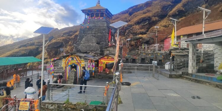 तृतीय केदारनाथ श्री तुंगनाथ के कपाट विधि-विधान से शीतकाल हेतु बंद हुए