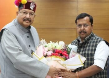 महाराज ने की भाजपा के नवनियुक्त राष्ट्रीय कार्यकारी अध्यक्ष से शिष्टाचार भेंट