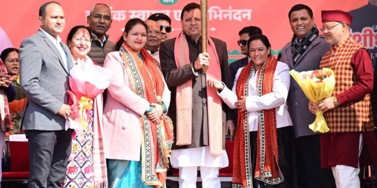 सीएम धामी ने कालाढूंगी विधानसभा क्षेत्र में करोड़ों की योजनाओं का लोकार्पण और शिलान्यास किया