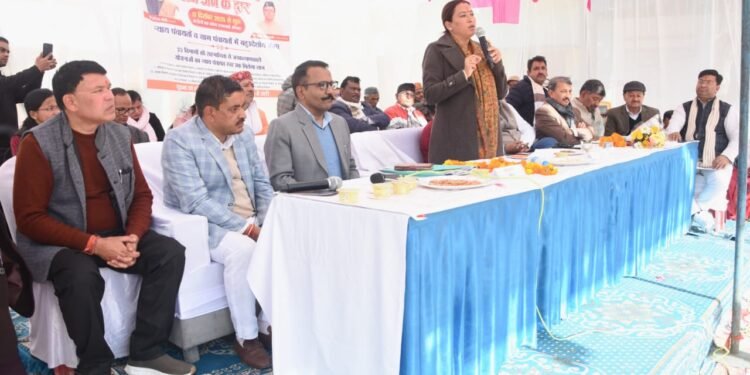 हर व्यक्ति का विकास सरकार की प्राथमिकता : रेखा आर्या