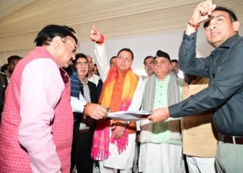 केन्द्रीय गृह एवं सहकारिता मंत्री अमित शाह का 7 मार्च, को हरिद्वार बैरागी कैम्प में प्रस्तावित भ्रमण कार्यक्रम की तैयारियों का मुख्यमंत्री ने किया स्थलीय निरीक्षण