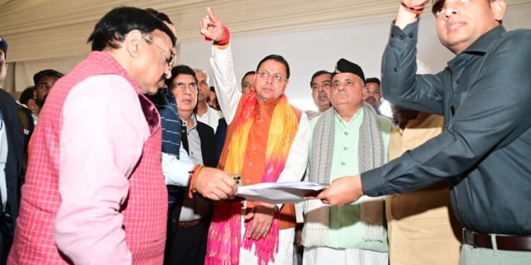 केन्द्रीय गृह एवं सहकारिता मंत्री अमित शाह का 7 मार्च, को हरिद्वार बैरागी कैम्प में प्रस्तावित भ्रमण कार्यक्रम की तैयारियों का मुख्यमंत्री ने किया स्थलीय निरीक्षण