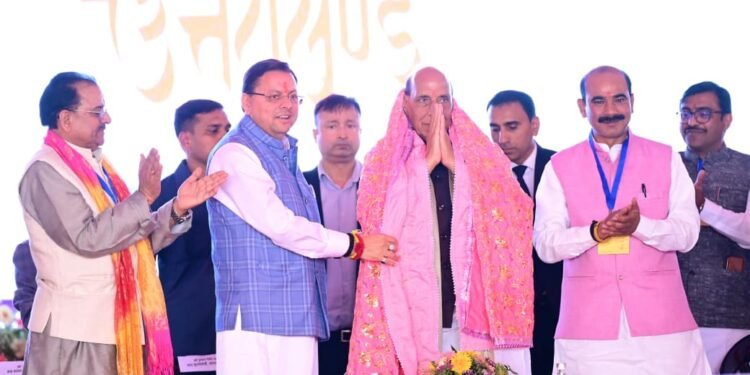 धाकड़’ के साथ ही ‘धुरंधर’ धामीः राजनाथ सिंह